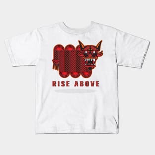 8ts Rise Above Dragon Kids T-Shirt